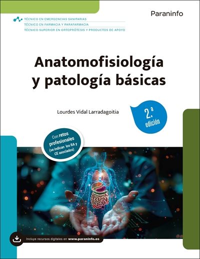 Anatomofisiología y patología básicas 2.ª edición 2026 Editorial Paraninfo