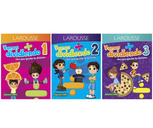 Colección Vamos Dividiendo Libro Para Ejercitar Las Divisiones 3 Títulos Diferentes  Venta Individual)