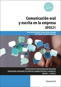 UF0521 - Comunicación oral y escrita en la empresa Microsoft Office 2016-paraninfo