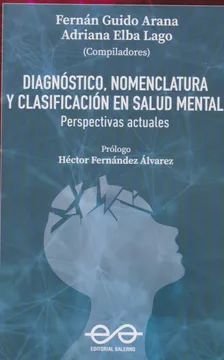 Diagnostico, Nomenclatura y Clasificacion en Salud Mental Editorial
