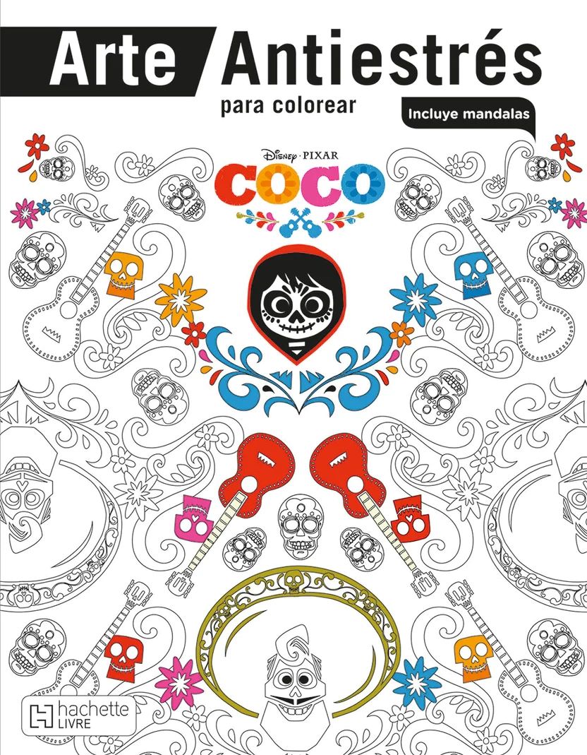 Arte Antiestrés Coco incluye Mandalas Hachette