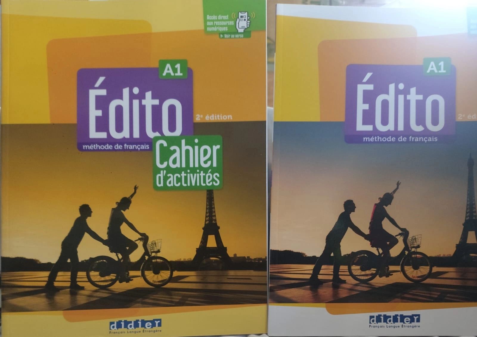 Edito A1 Methode de francais y Edito cahier d Activites A1