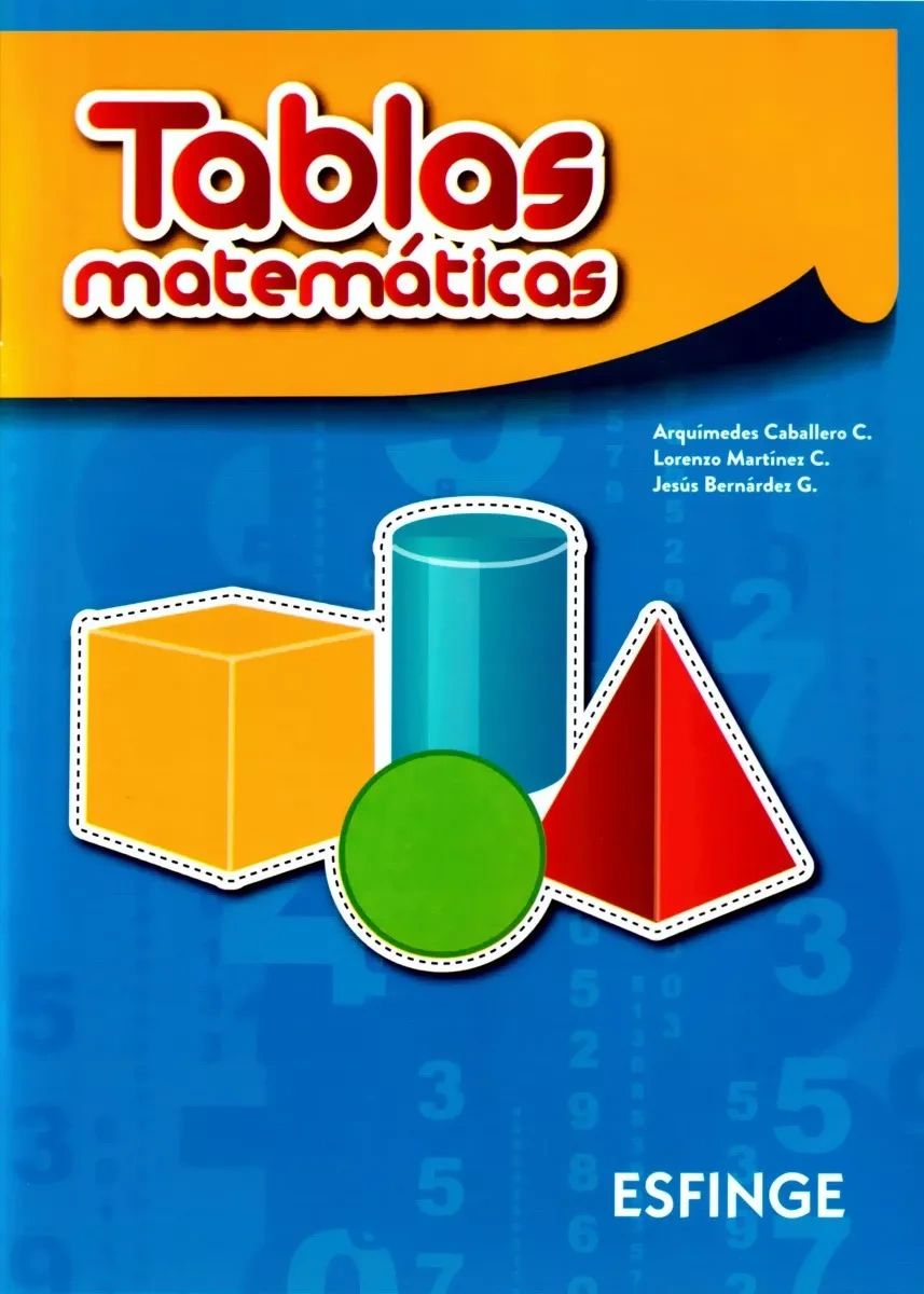 Tablas Matematicas Arquimides Caballero Esfinge