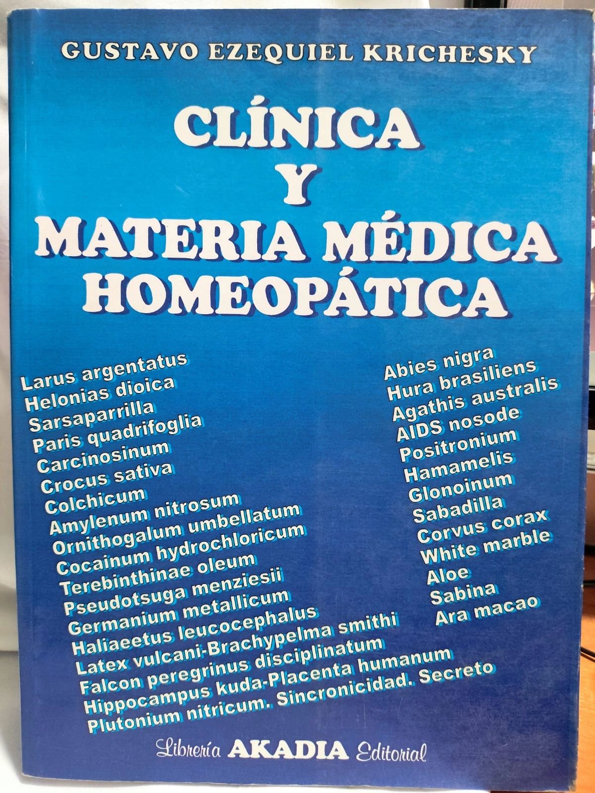 Clinica y Materia Medica Homeopatica