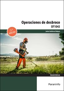 Operaciones de desbroce  Editorial Paraninfo