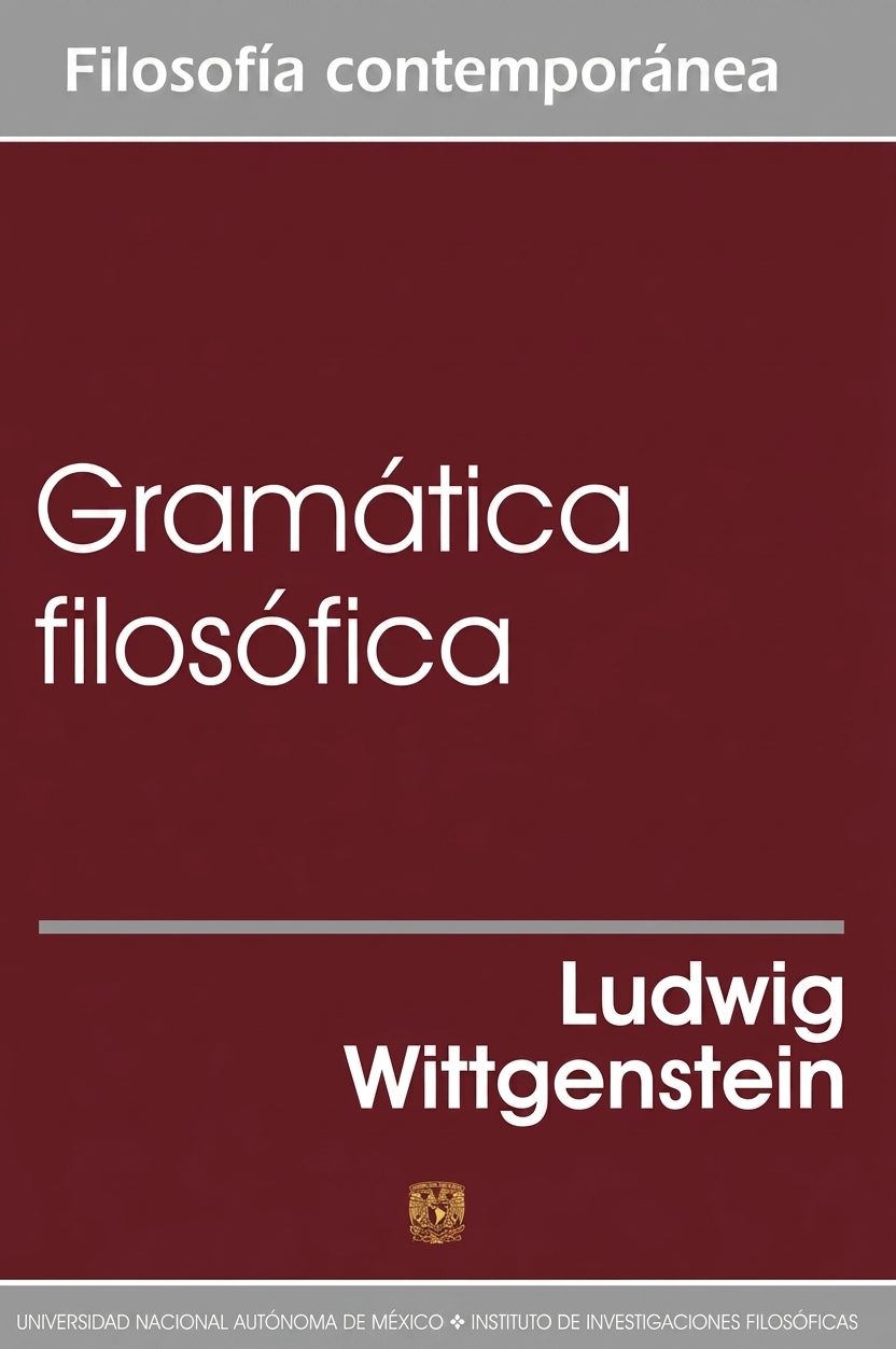 Gramática filosófica / WITTGENSTEIN, LUDWIG / UNAM