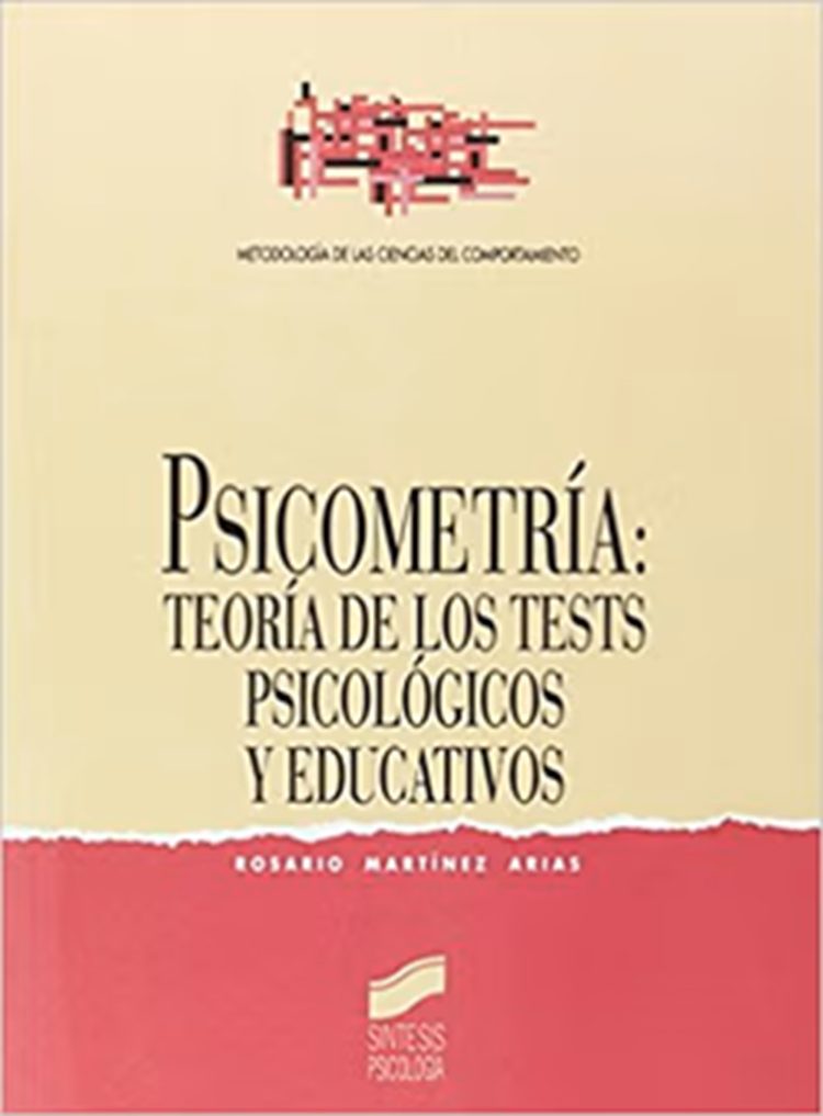 Psicometría teoría de los tests psicológicos y educativos Editorial Sintesis