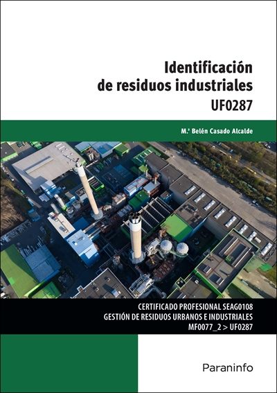 Identificación de residuos industriales  Editorial Paraninfo