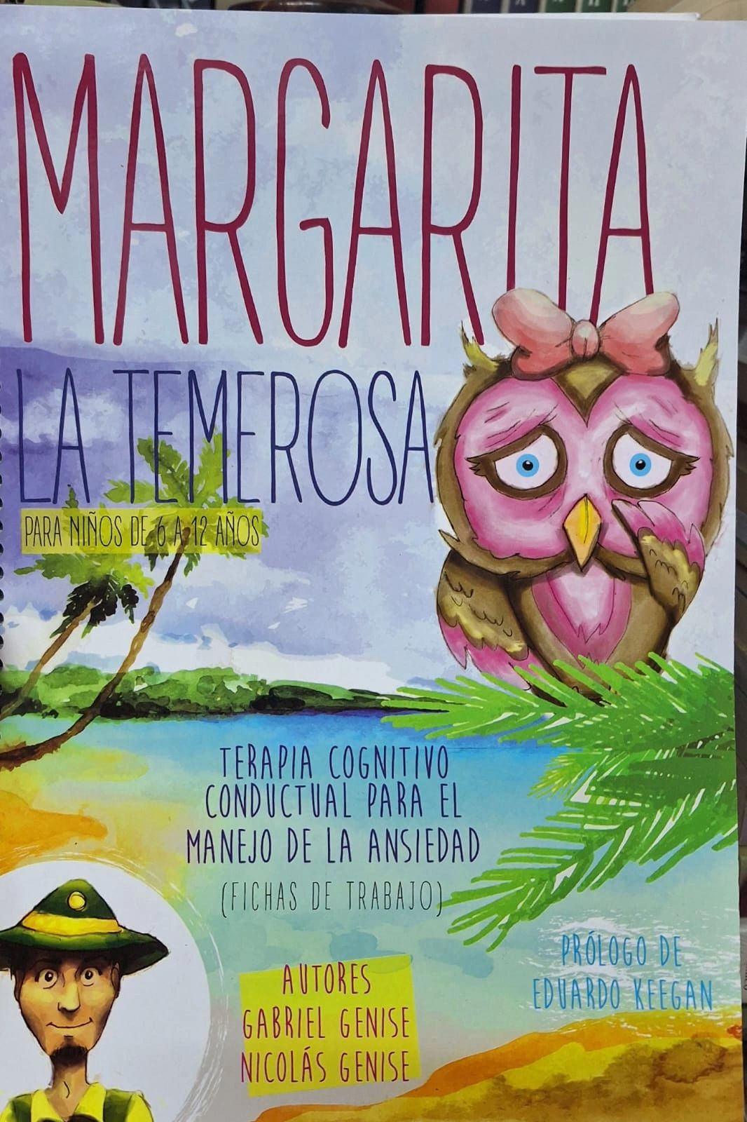 Margarita la temerosa para niños de 6 a 12 años Terapia para el manejo de la Ansiedad