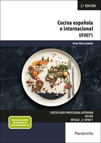 Cocina española e internacional  Editorial Paraninfo