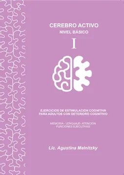 Cerebro activo Nivel basico 1 Ejercicio de estimulación cognitiva para adultos con deterioro cognitivo Akadia