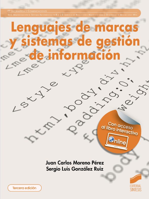 Lenguajes de Marcas y Sistemas de Gestión de Información 3 Ed Editorial Sintesis