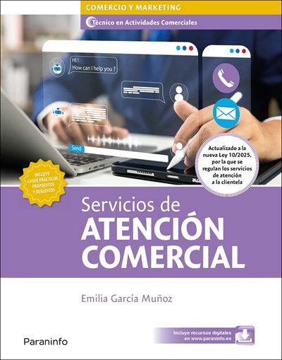 Servicios de atención comercial        Editorial Paraninfo