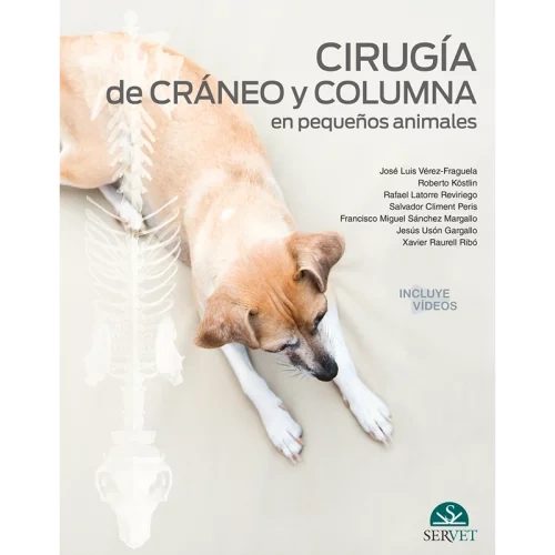 Cirugía de cráneo y columna en pequeños animales SERVET