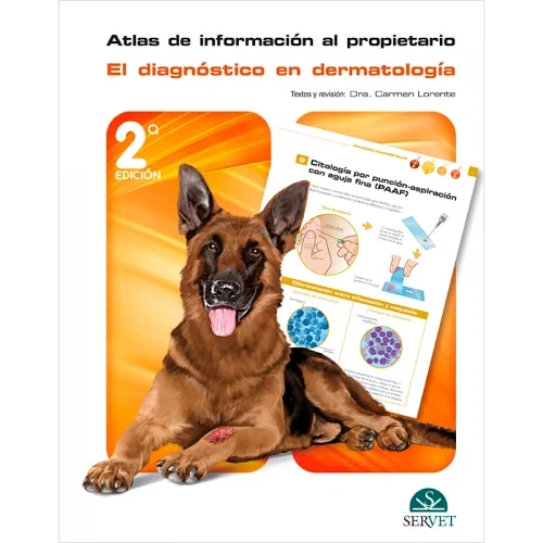 Atlas de Información al Propietario el diagnóstico en dermatología Servet