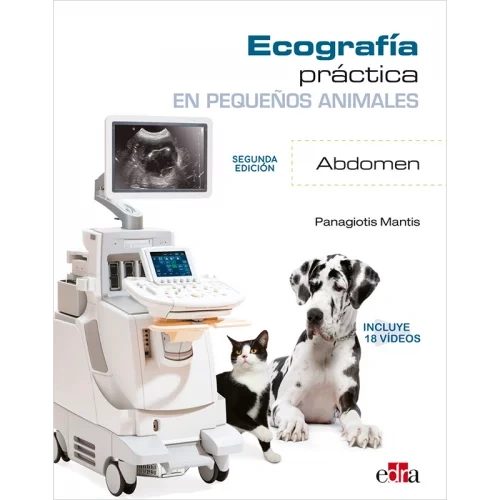Ecografía práctica en pequeños animales Abdomen - Editorial Edra
