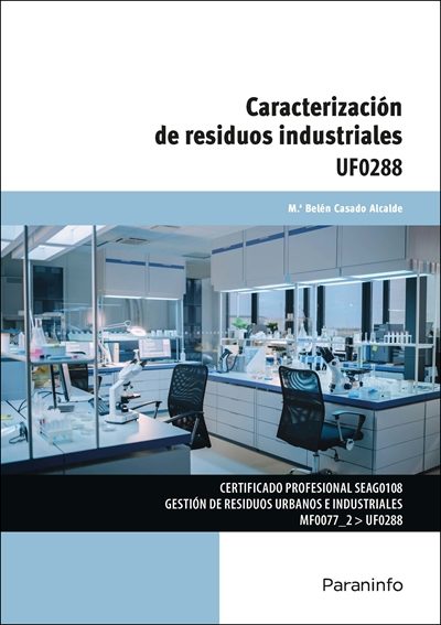 Caracterización de residuos industriales Editorial Paraninfo
