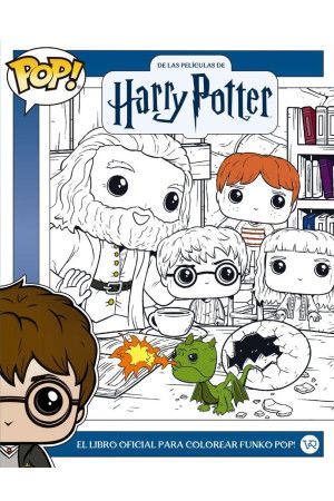 El Libro Oficial Para Colorear Funko Pop! De La Películas De Harry Potter vr editoras