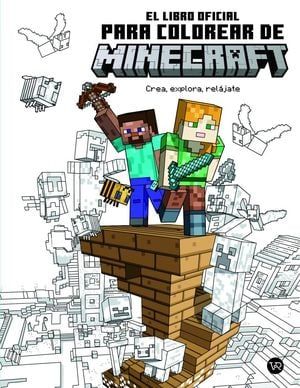 Minecraft El Libro Oficial Para Colorear vr editoras