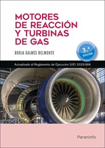 Motores de reacción y turbinas de gas 3.ª edición  Editorial Paraninfo