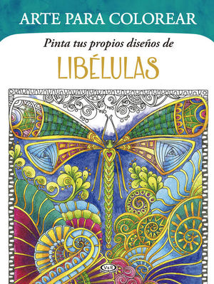 Arte para colorear Pinta tus propios diseños de Libelulas