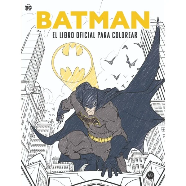 Batman El Libro Oficial Para Colorear VR editoras