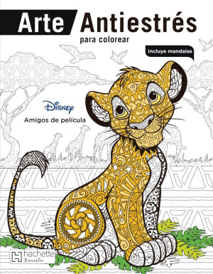 Arte Antiestres para colorear Amigos de pelicula