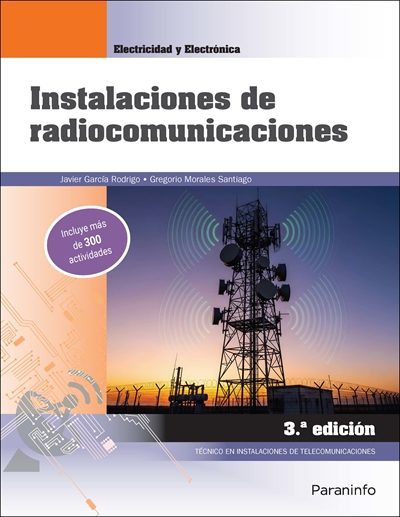 Instalaciones de radiocomunicaciones 3.ª edición 2026 Editorial Paraninfo