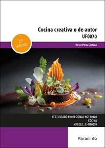 Cocina creativa o de autor Editorial Paraninfo