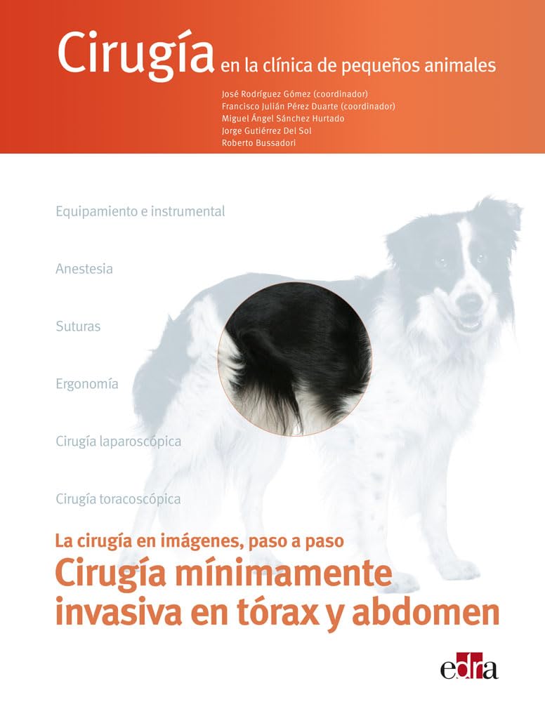 Cirugia en la Clinica de Pequeños Animales Cirugía mínimamente invasiva en Torax y Abdomen - Editorial Edra