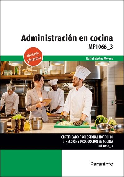 Administración en cocina Editorial Paraninfo