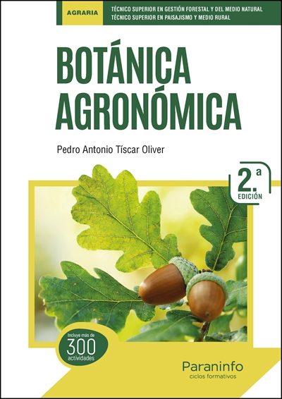 Botánica agronómica 2.ª edición 2026 Editorial Paraninfo