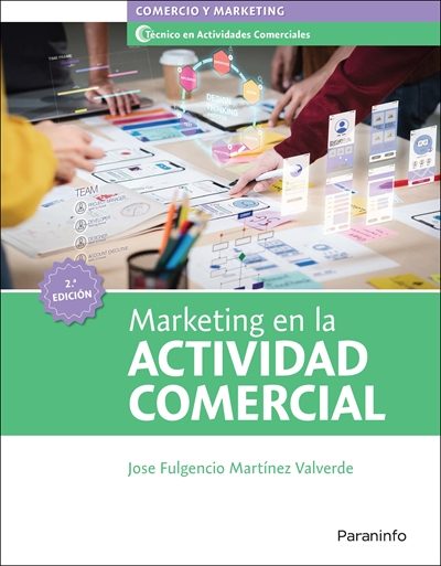 Marketing en la actividad comercial 2 edición 2026 Editorial Paraninfo