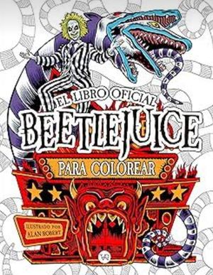 El libro oficial de Beetlejuice para colorear
