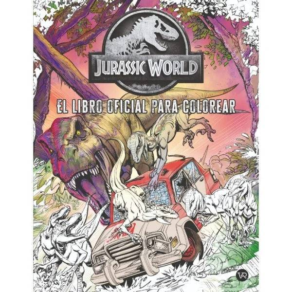 Jurassic World El libro oficial para colorear vr editoras